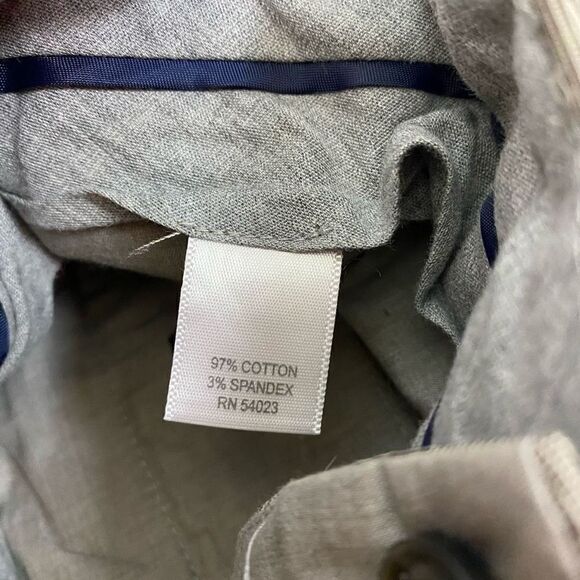 Banana republic cotton blend classic fit dressy casual pants 32/32 - Picture 9 of 12